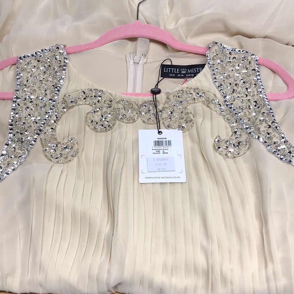 Brand new Little Mistress Embellished Dress